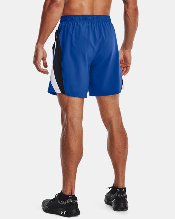 Men's UA Launch SW 7'' Shorts, Blue, pdpMainDesktop image number 1